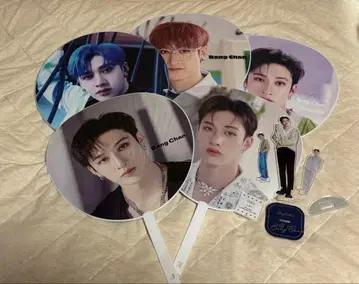 Stray Kids 방찬 부채 아크릴 스탠드 세트