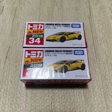 [ 새상품 ] 토미카 34 람보르기니 우라칸 퍼포만테 (초회특별) 2대