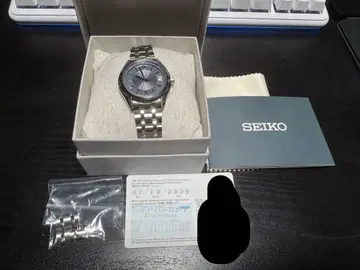 [ 거의 새상품 ] 세이코 셀렉션 S 시리즈 SBTM359 블루 그레이