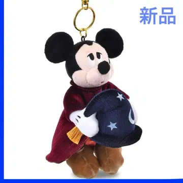 미키 봉제 인형 키링 디즈니 판타지아 마법사의 제자