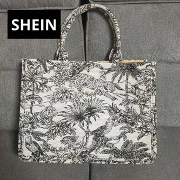 SHEIN 자카드 자수 숄더백