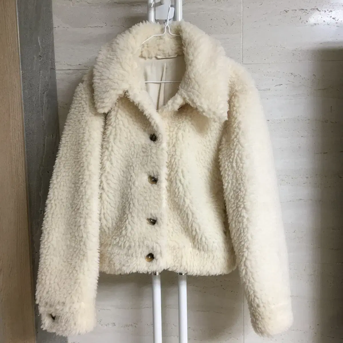 And Other Stories Fuzzy Fleece Jacket M