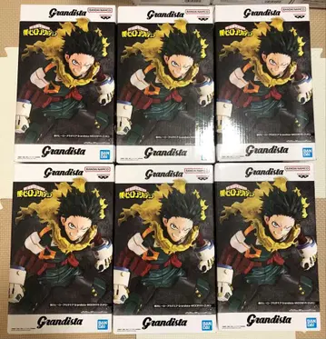 Grandista 나의 히어로 아카데미아 데쿠 미도리야 이즈쿠 6체 세트