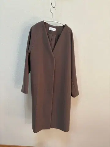 GLOBAL WORK 브라운 롱 코트