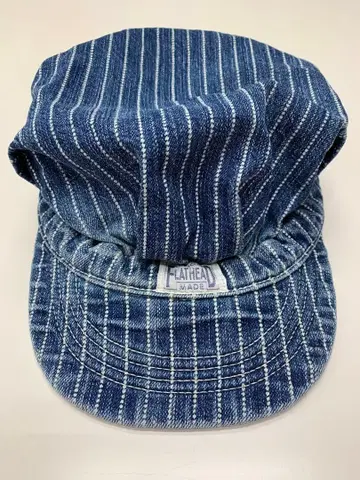 [일본제] 올드 플랫 헤드 워바쉬 데님 워크캡