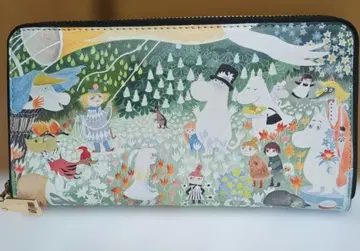[ 미사용 ] 무민 캐릭터 장지갑
