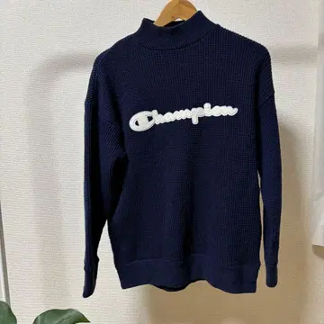 챔피온 긴팔 Champion 크루넥 스웨터 하이넥