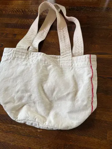 2 쿠라시키 이쇼 분실 아이리쉬 린넨 버킷 토트백*내추럴*