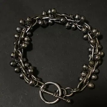 빈티지 멕시코 실버 펄 DNA 팔찌