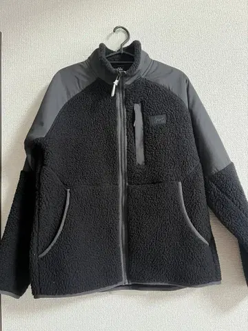 언더아머 플리스 자켓 블랙 L