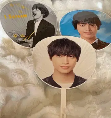 Kis-My-Ft2 타마모리 유타 부채 3종 세트