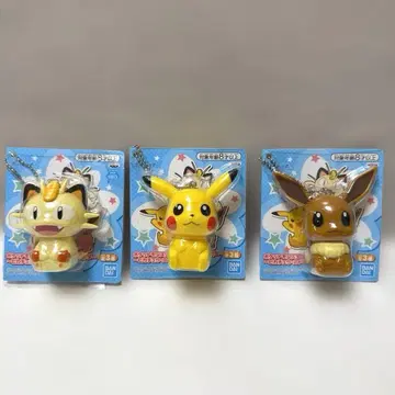 포켓몬스터 유라유라 키링 전 3종 세트
