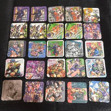 [ 즉시 구매 가능 ] 죠죠 아트 코스터 25장 세트