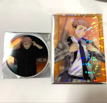 주술회전 팬파레 클리어 카드 사멸회유 아크릴 코스터 이타도리 유우지