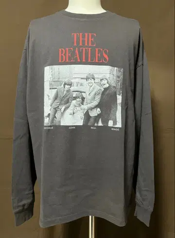 THE BEATLES 비틀즈 그레이 긴팔 티셔츠