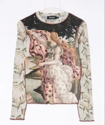Desigual 르네상스 비너스 T셔츠