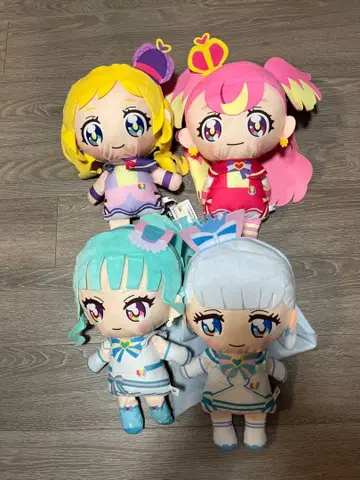원더풀 프리큐어! 메챠모후굿토 봉제 인형 4체 세트