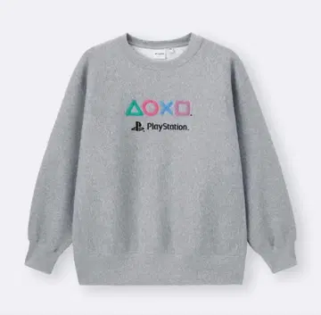 GU 지유 플레이스테이션 헤비 웨이트 맨투맨 풀오버 XXL
