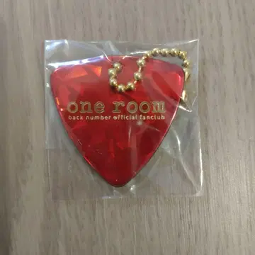 back number 원룸 키링