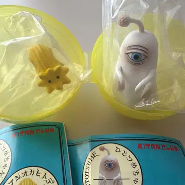 Kitan Club PUTITTO 히구치 유코 캡슐 토이 2개 세트