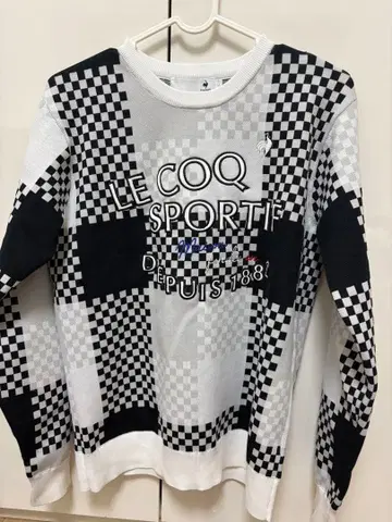 LE COQ SPORTIF 체크 무늬 트레이닝복