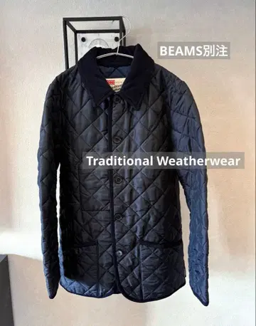 TraditionalWeatherwear x BEAMS 별주 퀼팅 코트