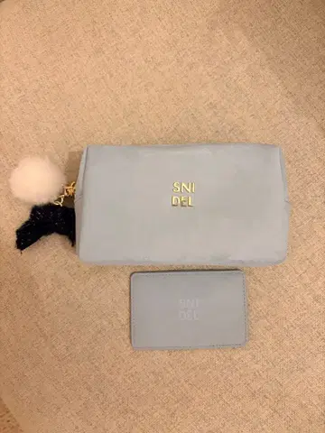 SNIDEL 팝업 한정판 거울 포함 파우치