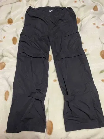 x-girl 카고 팬츠 블랙 S