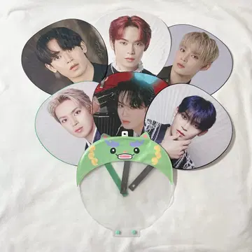 JO1 JOCHUM 요나시로 쇼 부채 6장 세트 야누카미 부채 케이스