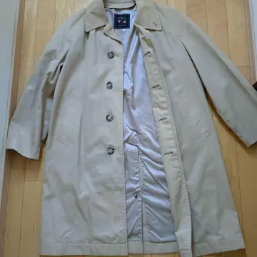 van jacket 베이지 스텐카라 코트