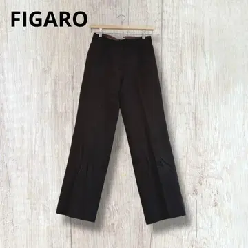 [ 피가로 ] 와이드 팬츠 슬랙스 브라운 빅 사이즈 40