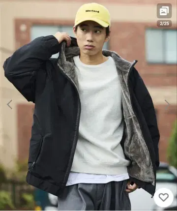 나일론 자켓 리버서블 후디 자켓 남성용