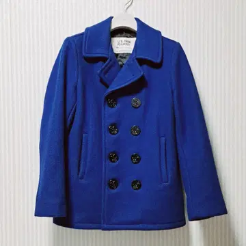 레어 Schott 피코트 블루 U.S.740N