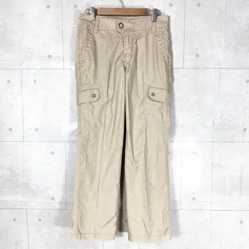 SOMETHING 캐주얼 팬츠 치노 팬츠 베이지 S 사이즈