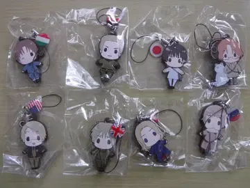 헤타리아 Axis powers 러버 스트랩 vol.1 전 8종 세트