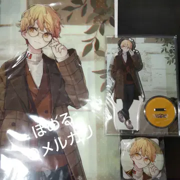 프로세카 조조 텐마 츠카사 캔뱃지 클리어 파일 아크릴 스탠드 세트