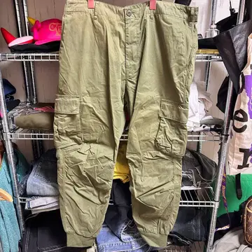 Dickies 올리브 그린 카고 팬츠