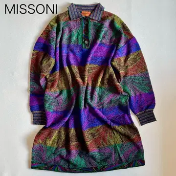 [ 미쏘니 ] 원피스 멀티 컬러 올 패턴 이탈리아제