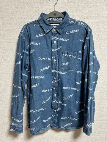 XLARGE 데님 셔츠