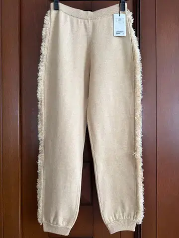 새상품 LOEFF 프린지 울 팬츠