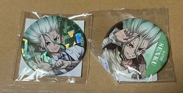 Dr.STONE 캐릭터 복권 DMM 스크래치 배지 이시가미 센쿠