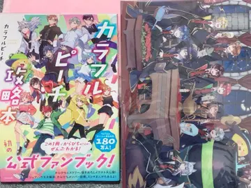 컬러풀피치 공식 팬북 공략본 카라피치 마법학원 클리어 파일 세트