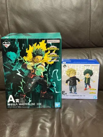 제일복권 나의 히어로 아카데미아 A상 E상 피규어 세트