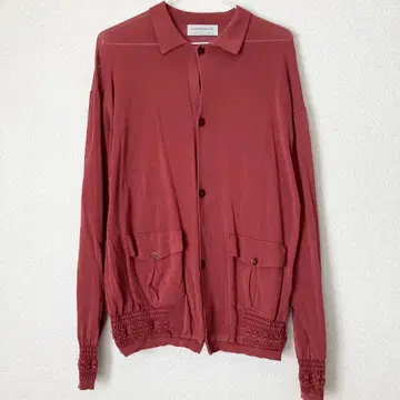 TOMORROWLAND 얇은 소재 가디건 버건디