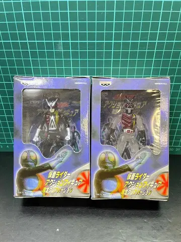가면라이더 액션 피규어 클리어 버전 2체 세트