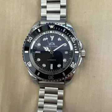 PAULARES 자동 시계 블랙