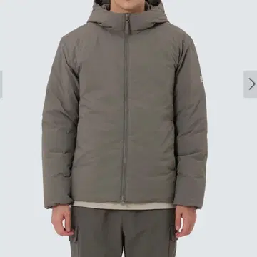 Land Hood Lightweight Down XL DARK KHAKI