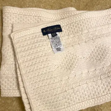 새상품급 Brooks brothers 울 머플러