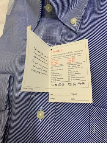 LOUIS & CLERK 스트라이프 와이셔츠 40