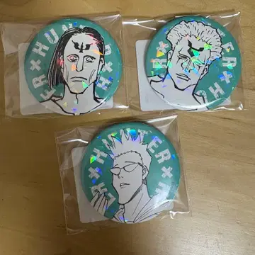 HUNTER x HUNTER 올스타 캔뱃지 보머 겐스루 서브 개별 판매